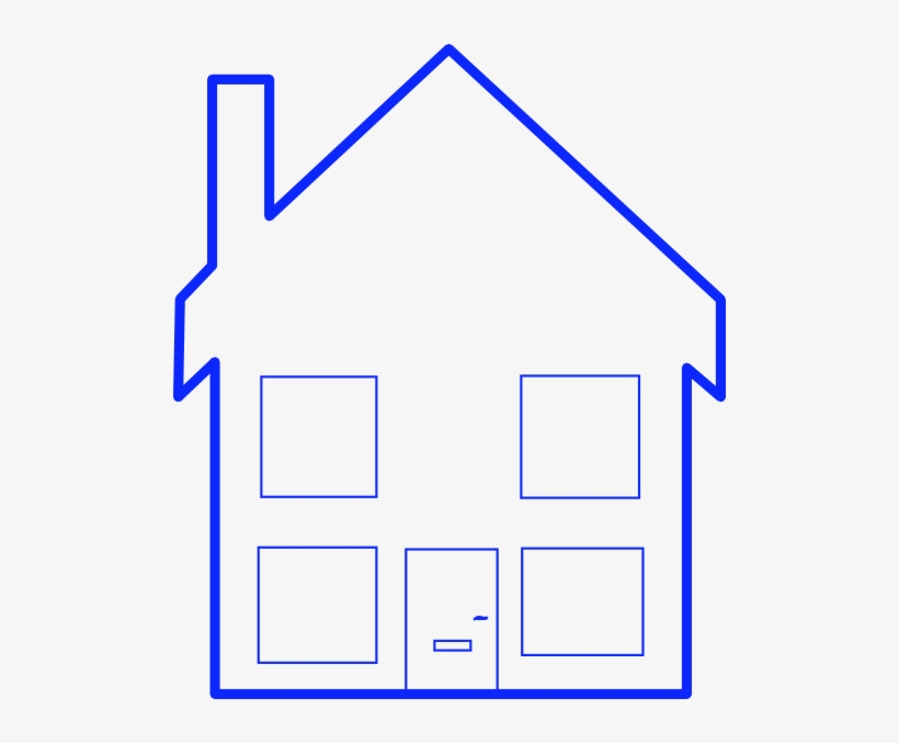House Outline Clip Art, transparent png download