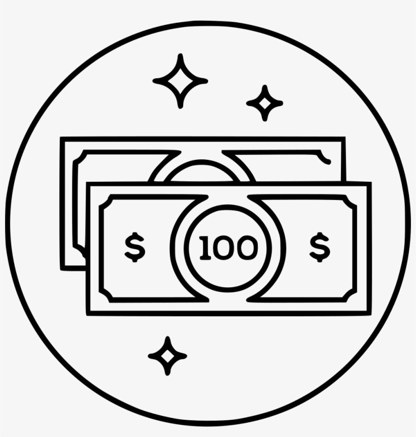 Money Bills Cash Dollars Comments - Circle, transparent png download