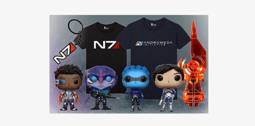 Conviértete En El Pionero Y Explora Andrómeda Equipado - Liam Kosta - Pop! Vinyl Figure, transparent png download