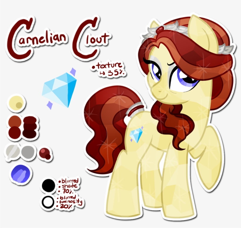Tambelon, Crown, Crystal Pony, Eyeshadow, Female, Jewelry, - Cartoon, transparent png download