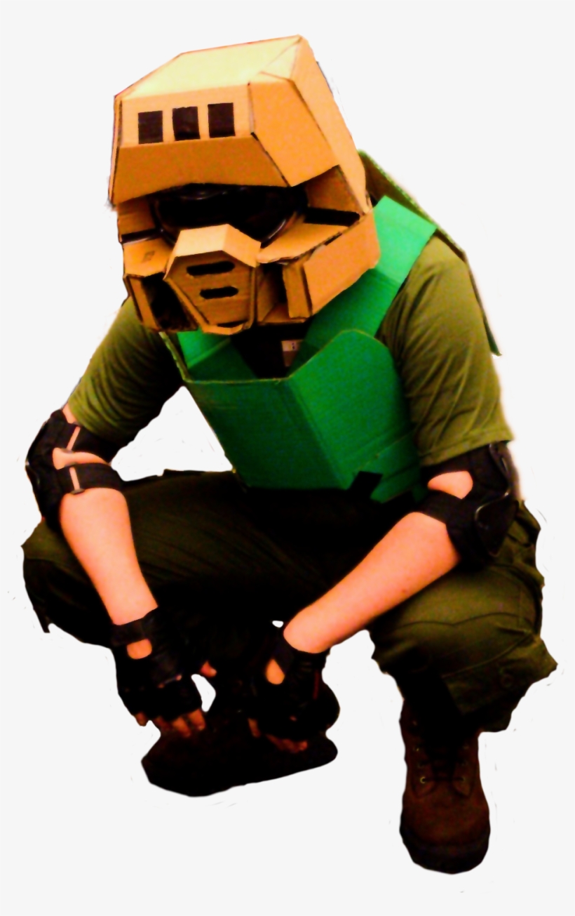 No You Will Be Kill Demunz Png Doom Guy Costume - Demunz, transparent png download