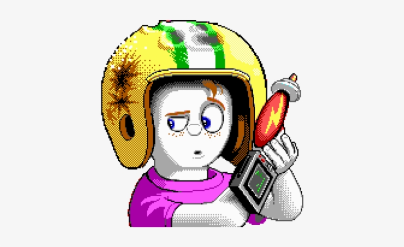 No But The Strange Thing Is The Guy From Wolfenstien - Commander Keen Aliens Ate My Babysitter, transparent png download