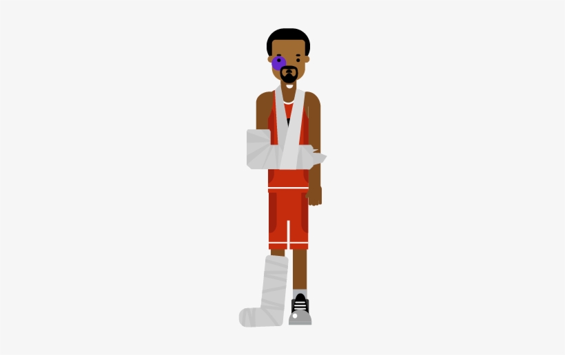 Derrick Rose - Illustration, transparent png download