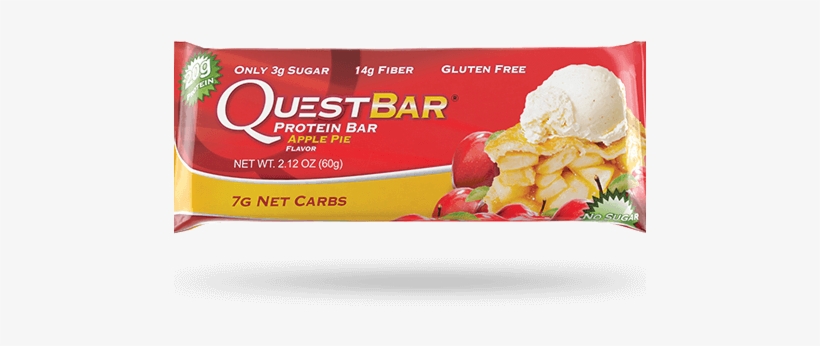 Quest Protein Bar Apple Pie - Quest Protein Bars - Apple Pie - Single Bar, transparent png download