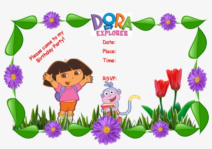1664 X 2496 Jpeg 336kb Dora The Explprer Template Invitation - Dora The Explorer: The Essential Guide, transparent png download