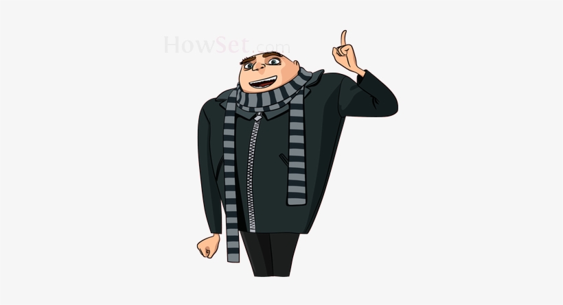 How To Make Felonius Gru - Despicable Me Gru Clip Art, transparent png download