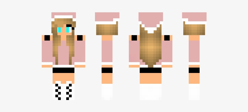 Minecraft Skin Chansey - Graphic Design, transparent png download