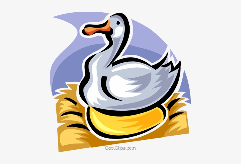 The Goose That Laid The Golden Egg Royalty Free Vector - Goose That Laid The Golden, transparent png download