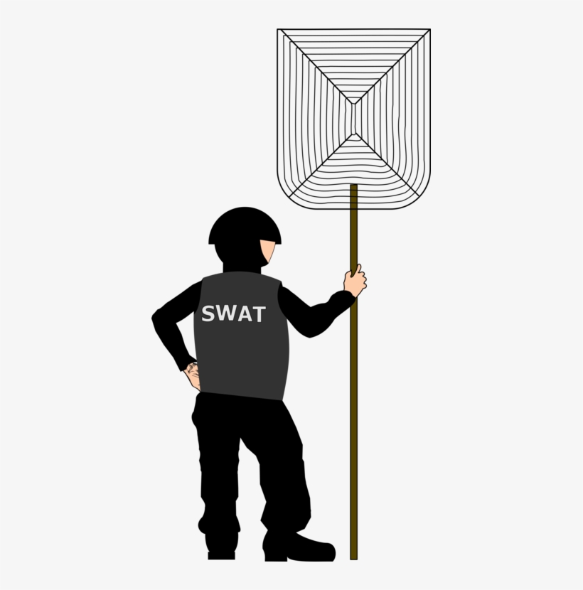 Swat Police Officer Drawing Art - Swat Team Clipart, transparent png download