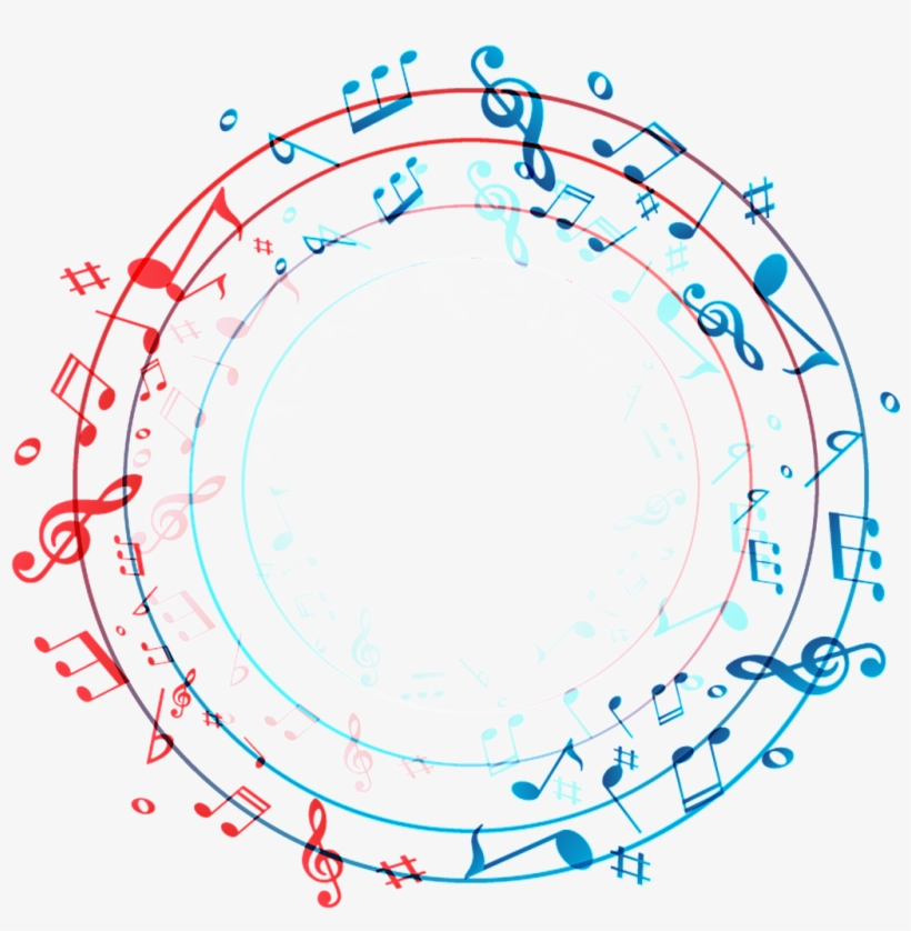 This Graphics Is The Music Symbol Is Red And Blue About - Mini Usb Multimedia Speaker Music Player Micro Tf Card, transparent png download