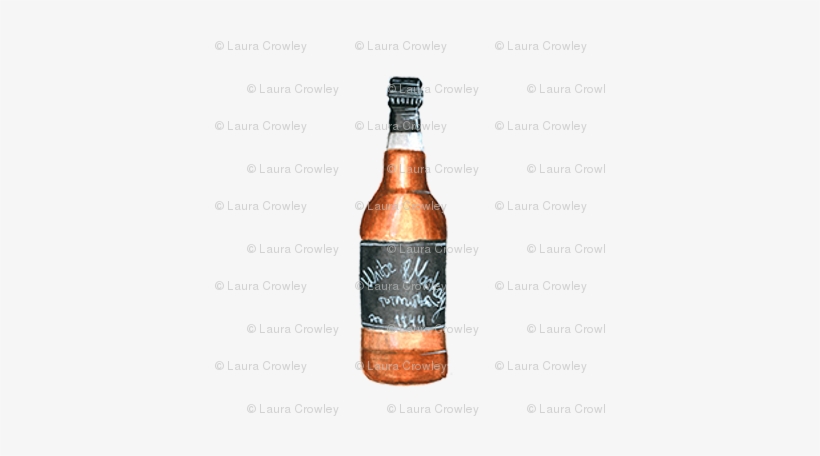 Whiskey Bottle - Beer Bottle, transparent png download