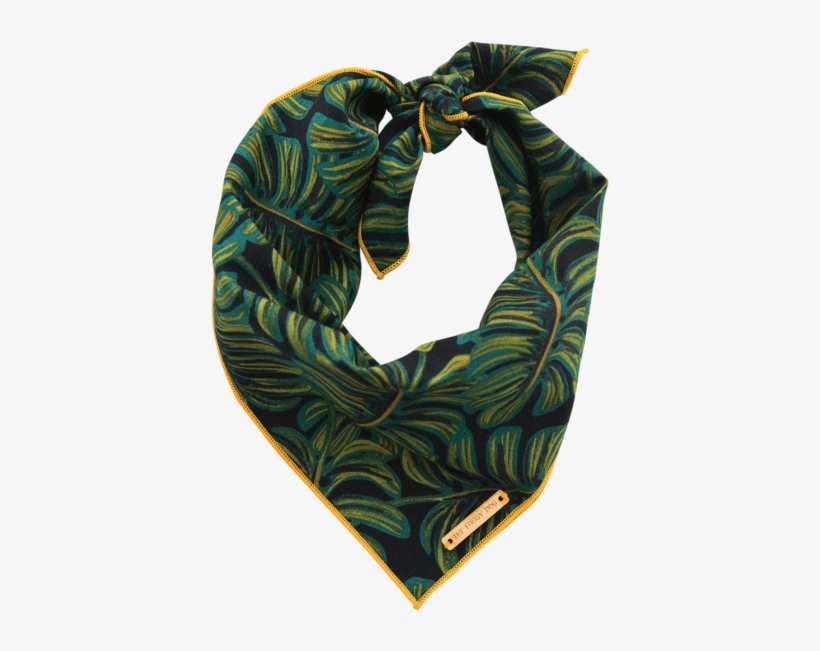 Jungle Print Bandana - Dog, transparent png download