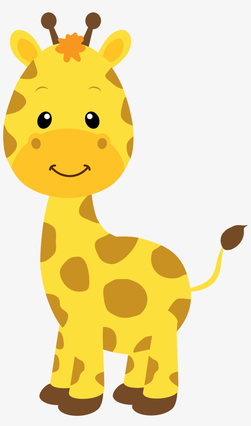 Happy Giraffe Day Valentine Clipart - Jirafa Infantil, transparent png download
