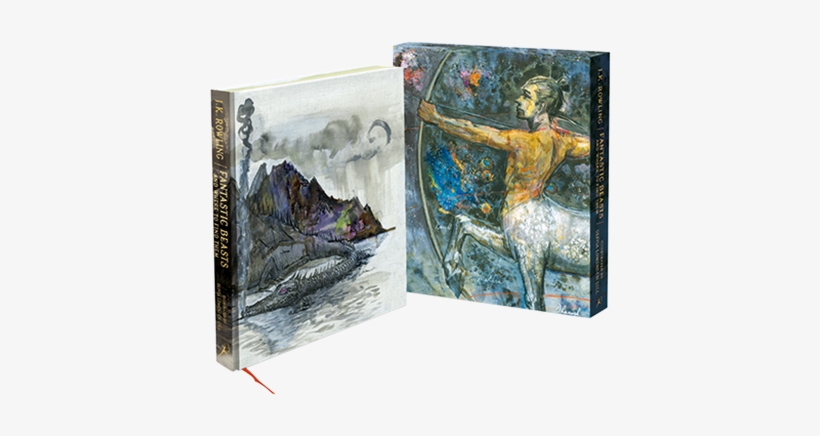 Media Of Fantastic Beasts And Where To Find Them Deluxe - Fantastic Beasts And Where To Find Them Deluxe Illustrated, transparent png download