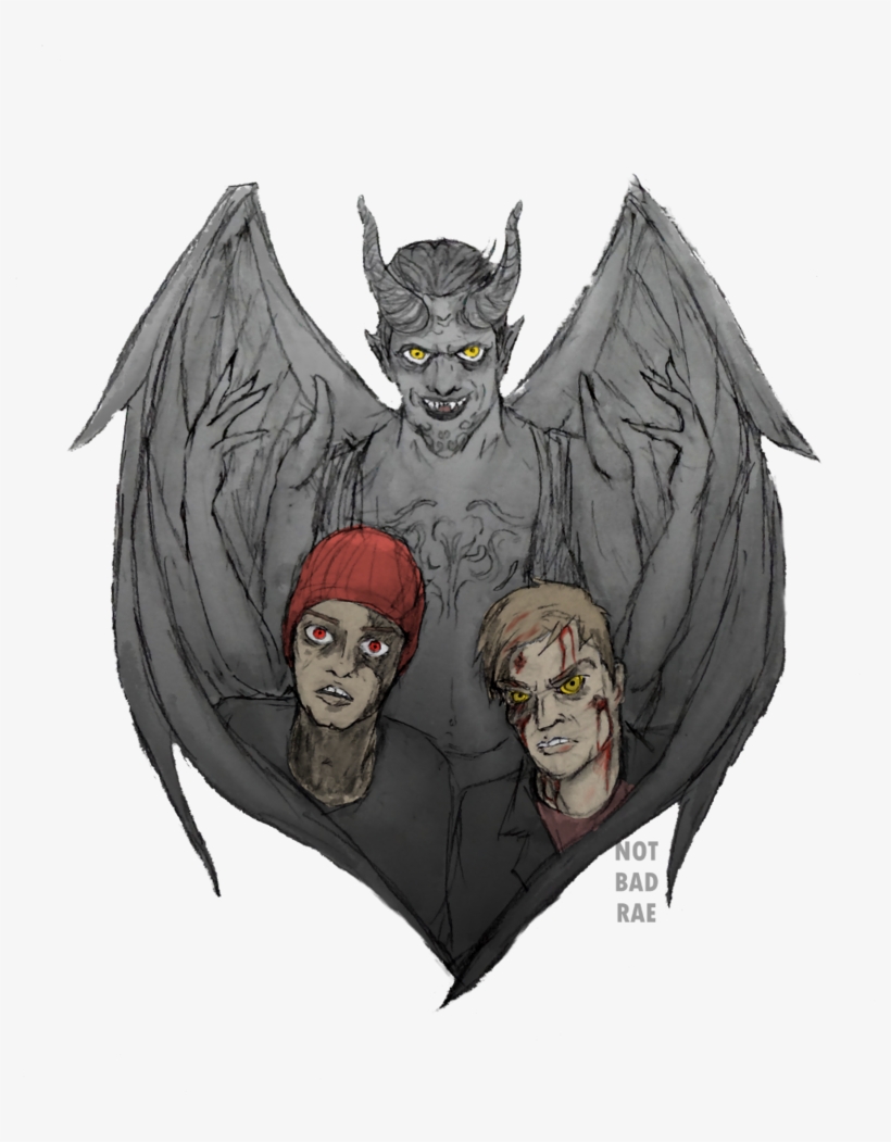 Eminem Drawing Demonic - Deviantart, transparent png download