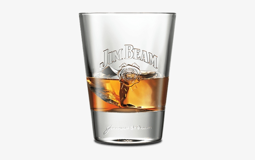 Glass Of Jim Beam® - Jim Beam Bourbon Glass, transparent png download