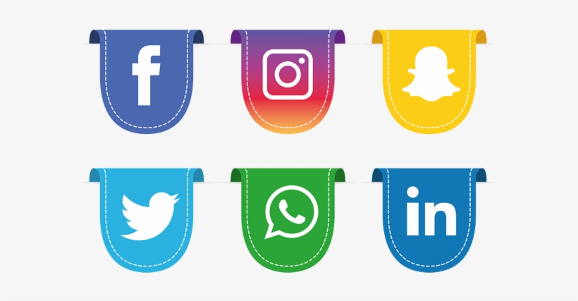 Social Media Icons Set, Social, Media, Icon Png And - Facebook Instagram Icon Png, transparent png download