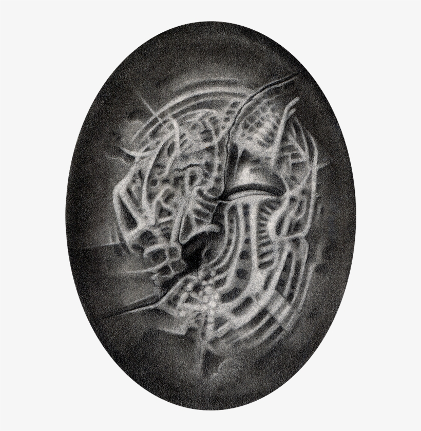 Graphite Powder And Pencils On Paper - Circle, transparent png download