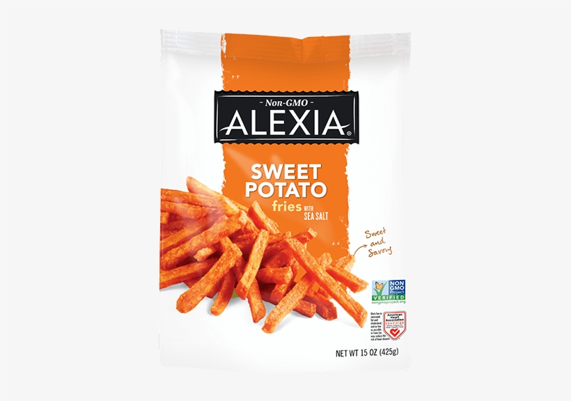 Sweet Potato Fries With Sea Salt - Alexia Sweet Potato Fries, transparent png download