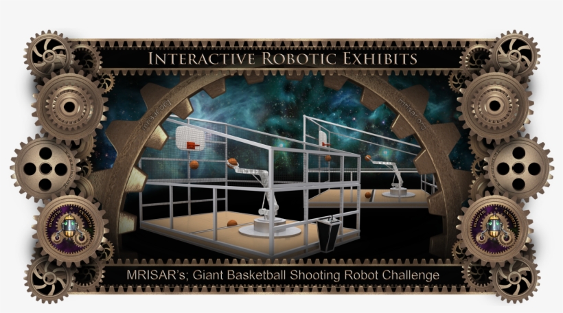 Giant Basketball Shooting Robot Arm Challenge Or Human - Robotics, transparent png download