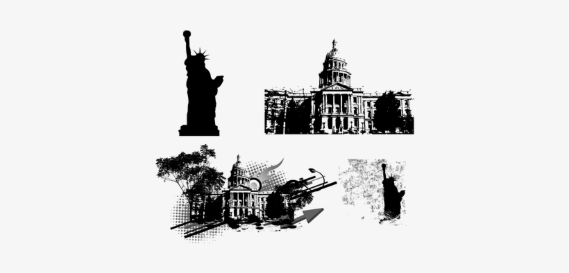 Usa, Capital, Statue Of Liberty - Statue Of Liberty, transparent png download