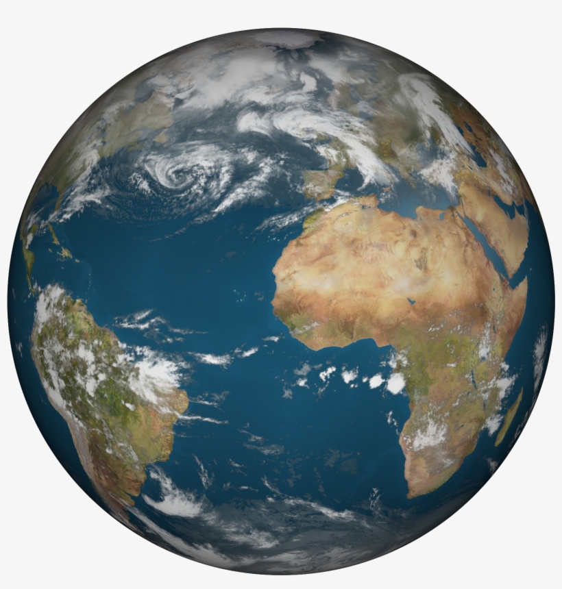 Earth - World From Space Png, transparent png download