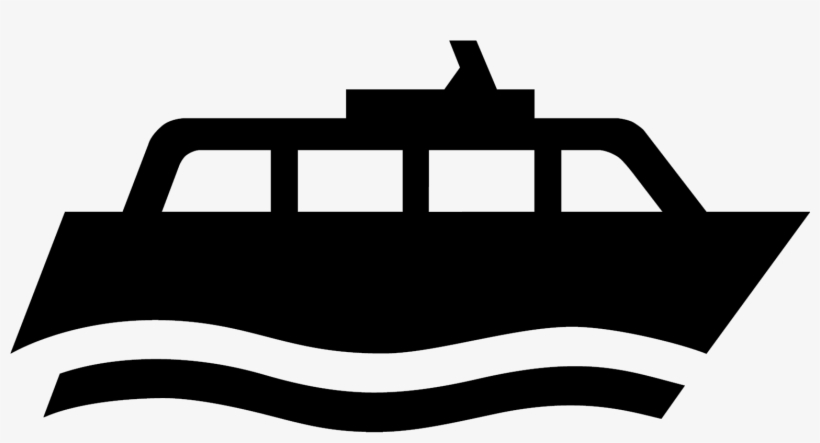 River Bus Icon - Ferry Boat Icon Png, transparent png download