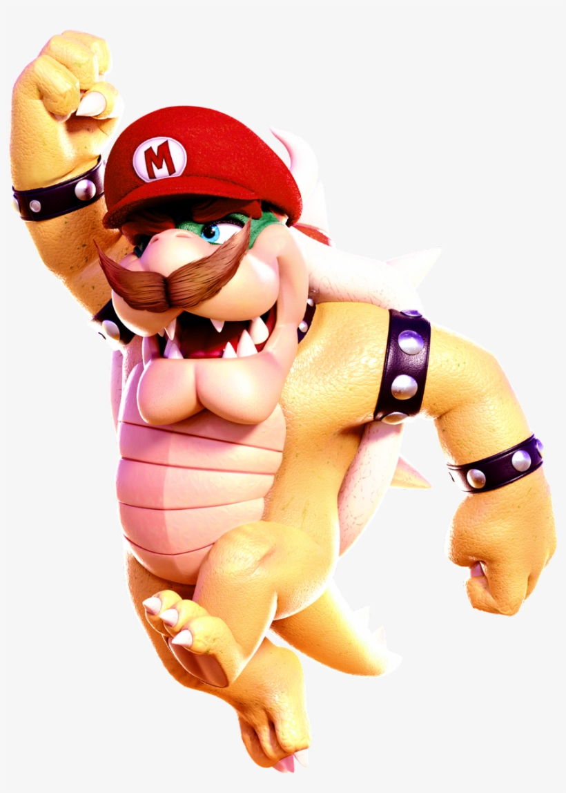Gonna Knock Bowser's Hat Off & Cap Ture Him At Some - Bowser Mario Odyssey Without Hat, transparent png download