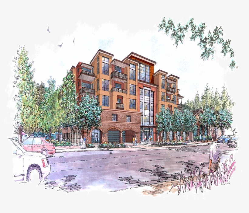 Transparent Sketch Mainstreet Png, transparent png download