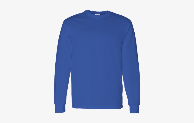 Gildan Heavy Cotton Long Sleeve T-shirt - Top, transparent png download