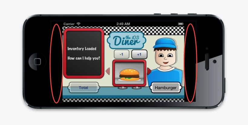 Iphone 4 Inch Screen With Wasted Space - Computer Monitor, transparent png download