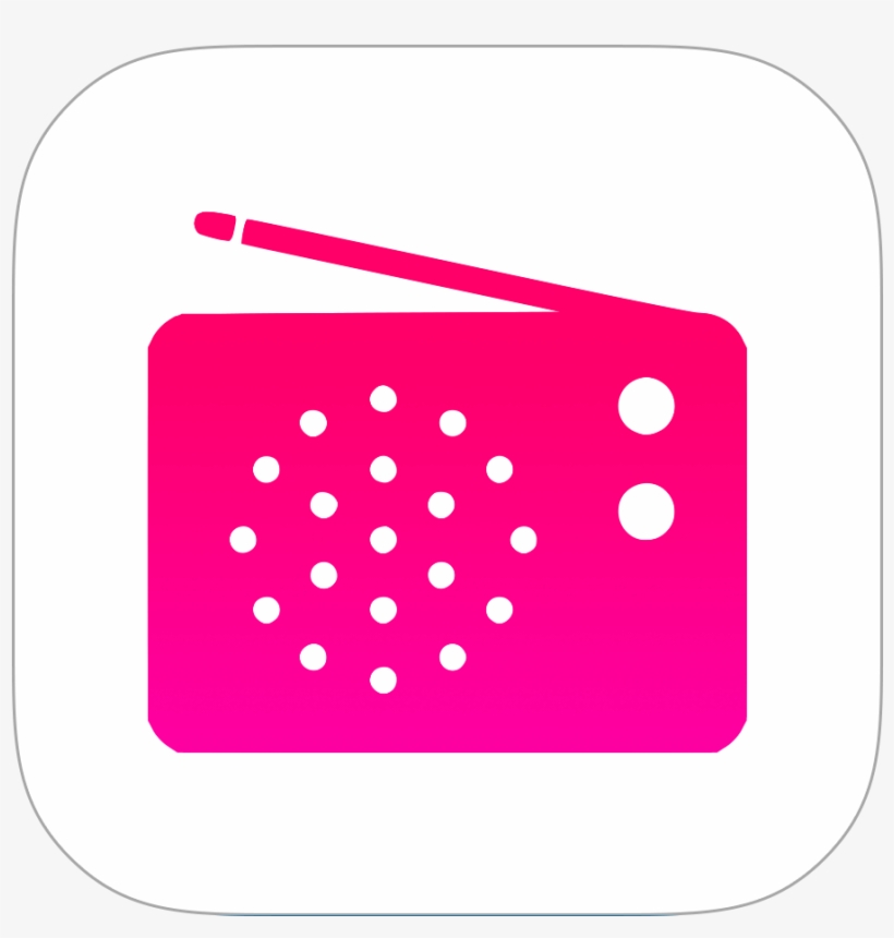Itunes Radio Icon Png Image - Itunes Radio Icon Png, transparent png download