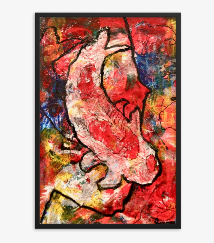 Load Image Into Gallery Viewer, Koi Study 2 Art Print - Painting, transparent png download