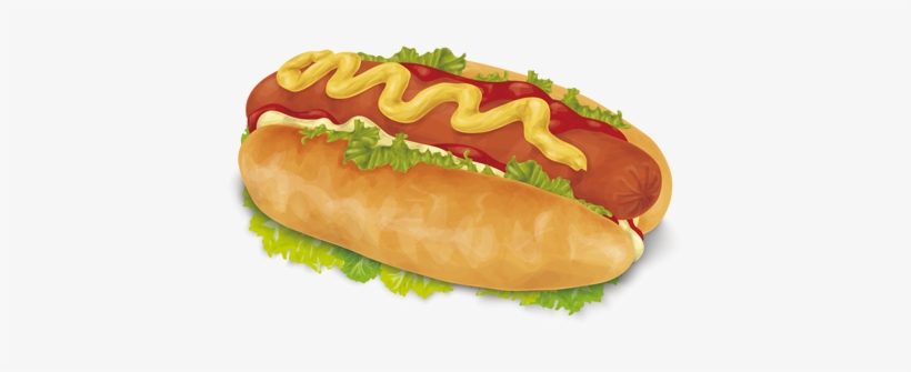 Hot Dog Hamburger - Hot Dog, transparent png download