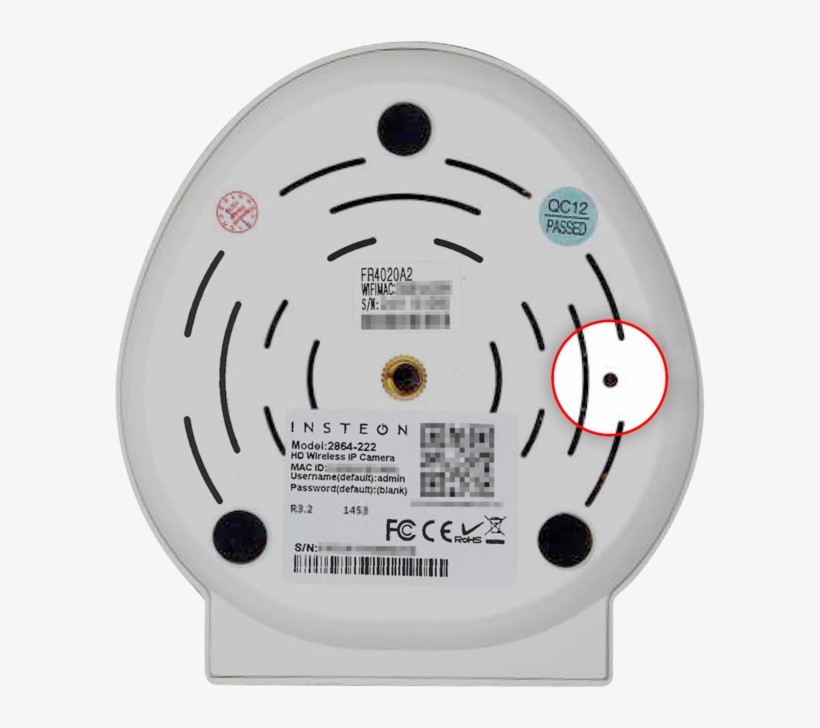 Reset Indoor Camera - Circle, transparent png download