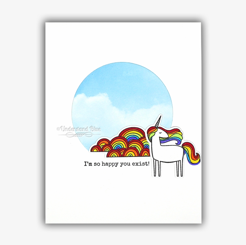 Unicorns & Rainbows - Cartoon, transparent png download