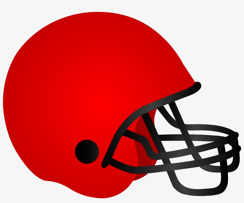Orange Football Helmet Clipart - Football Helmet Clipart, transparent png download