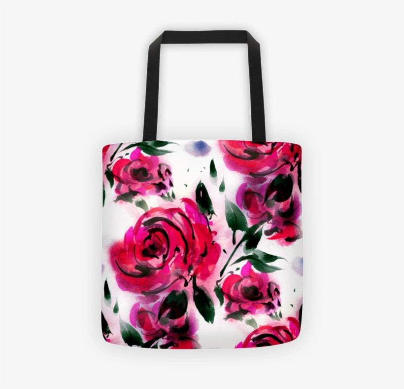 Rose Petal Tote Bag - 【au限定】手帳タイプ スマホケース カバー Sh-01g 011132, transparent png download