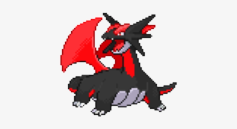 Red Eyes Salamence - Recolor Salamence, transparent png download