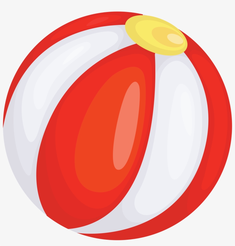 Beach Ball An Flip Flops, transparent png download
