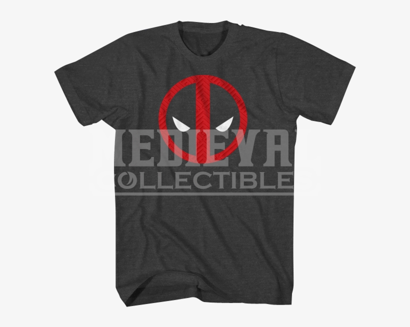 Deadpool Logo T-shirt - T Shirt, transparent png download