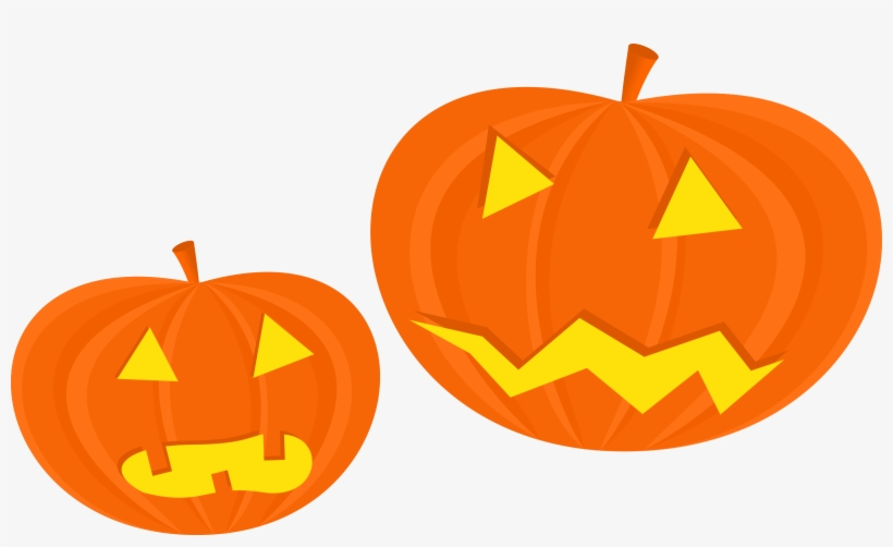 Free Vector Pumpkins Clip Art - Halloween Clip Art, transparent png download