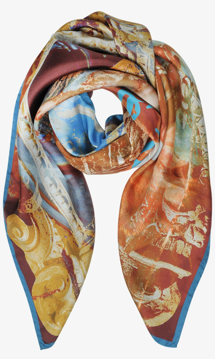 Vivienne Westwood - Vivienne Westwood Designer Square Scarves Vivienne, transparent png download