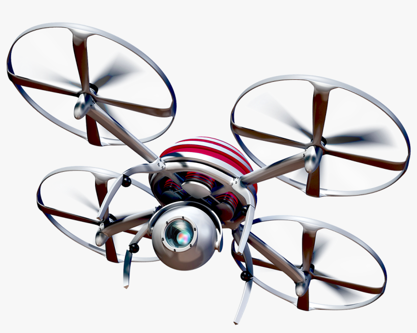Quadrocopter, Camera, Drone, Fly - Quadrocopter Png, transparent png download