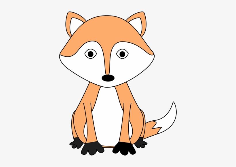 Cute Fox Clip Art - Clip Art, transparent png download