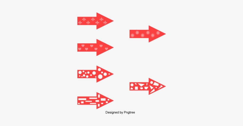 Beautiful Cartoon Hand Painted Arrows Indicating Icon, - Portable Network Graphics, transparent png download