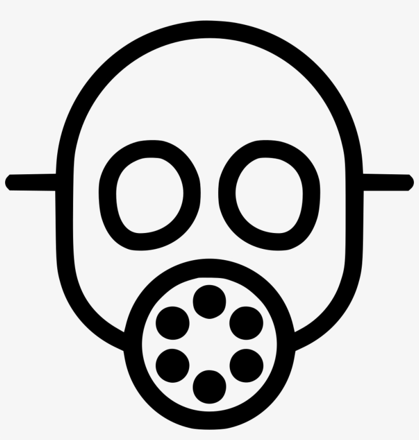 Clipart Royalty Free Modern Drawing Gas Mask - Gas Mask Icon Transparent, transparent png download