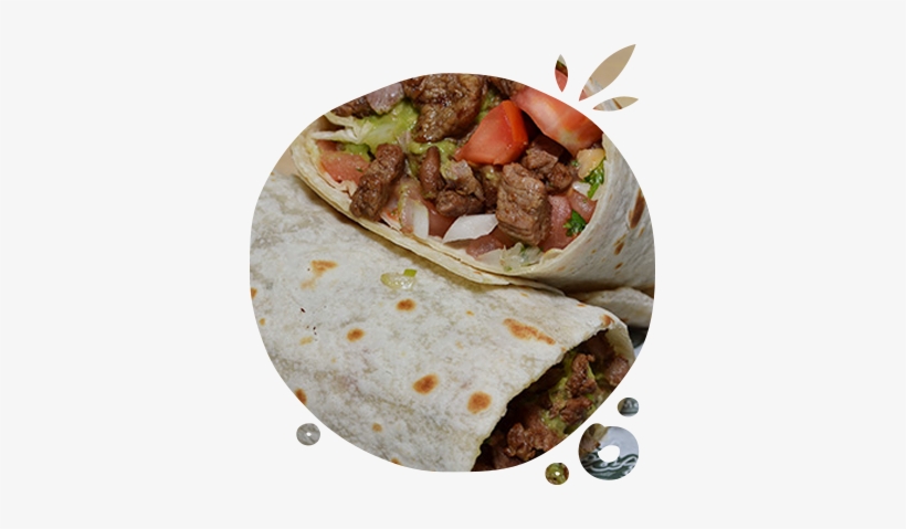 Carne Asada Burrito - Burrito De Carne Png, transparent png download