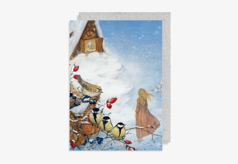 11012 Daniela Drescher Greeting Card - Poster Frau Holle, transparent png download