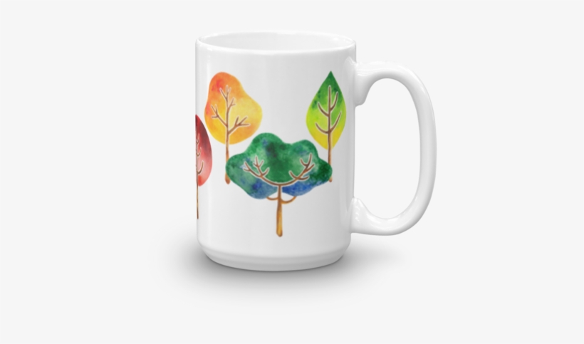 Trees Mug, Watercolor Mug, Coffee Mug, Nature Mug, - Final Fantasy Starbucks Inspired Coffee Tea Mug #2, transparent png download